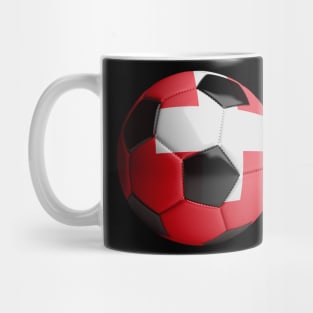 Switzerland Soccer Ball Mug